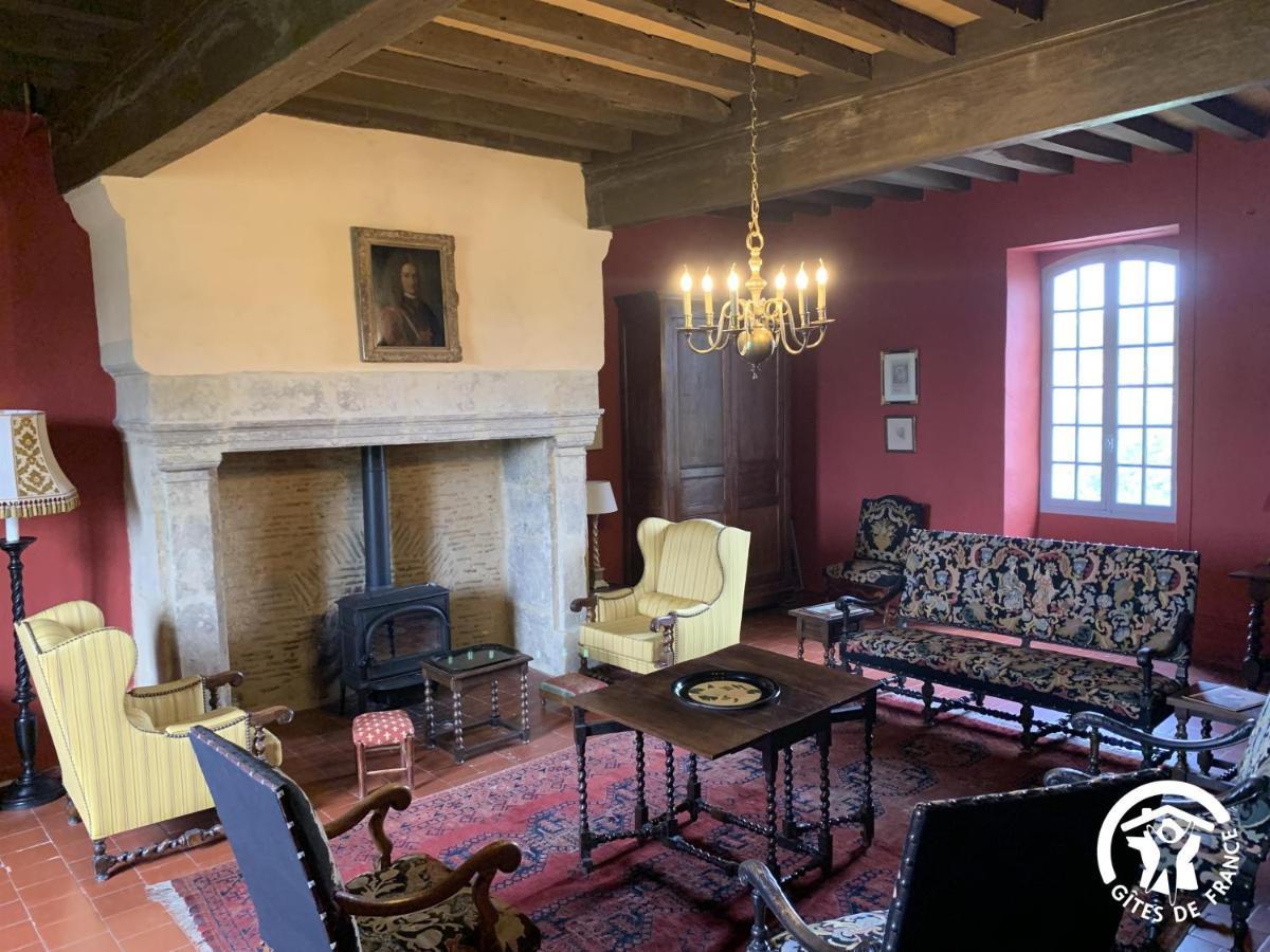 Chateau De Gardes Bed and Breakfast Castin Exteriör bild