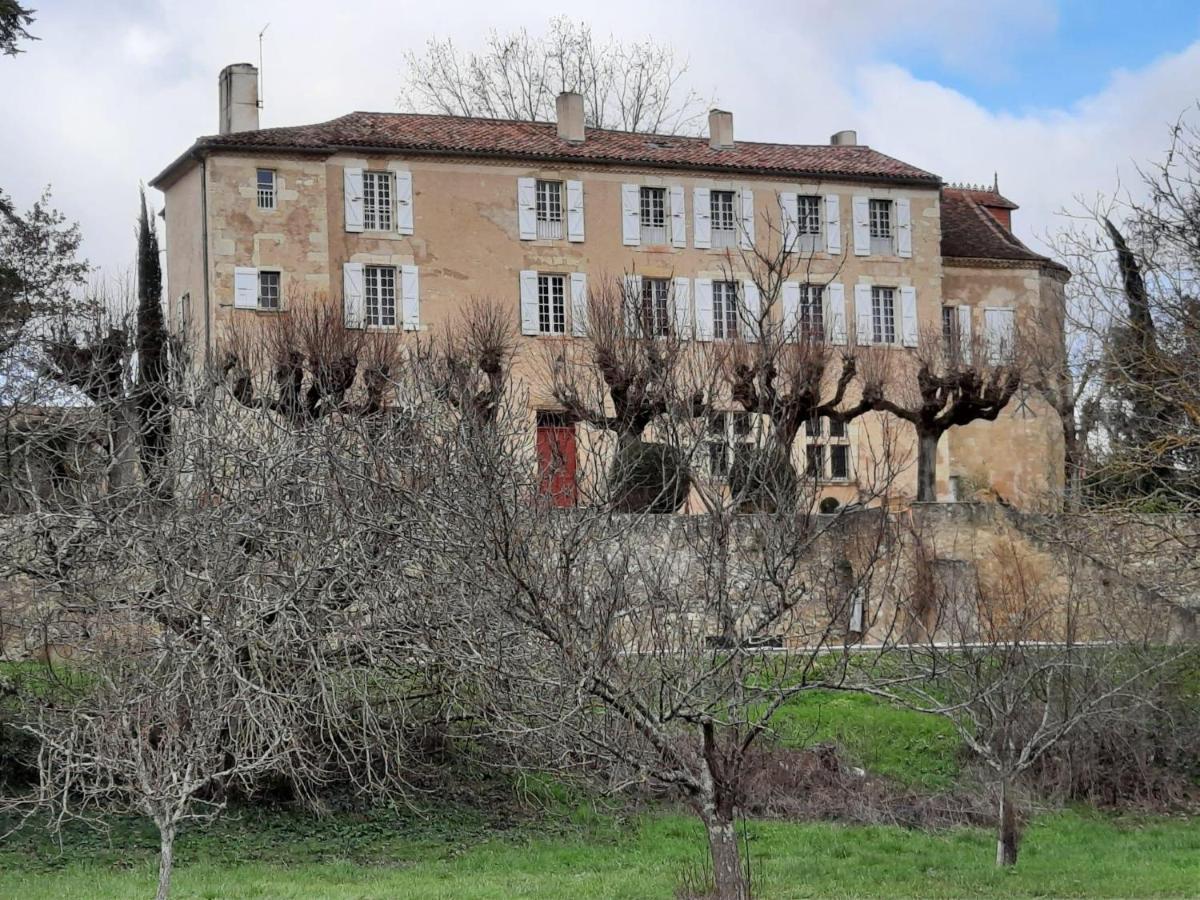 Chateau De Gardes Bed and Breakfast Castin Exteriör bild